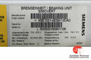 SIEMENS 6SE7021-6ES87-2DA0 BRAKING UNIT
