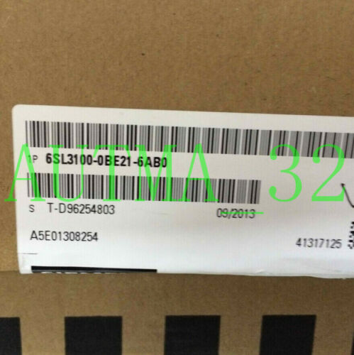 ONE Siemens 6SL3100-0BE21-6AB0 Industrial Control System NEW #06