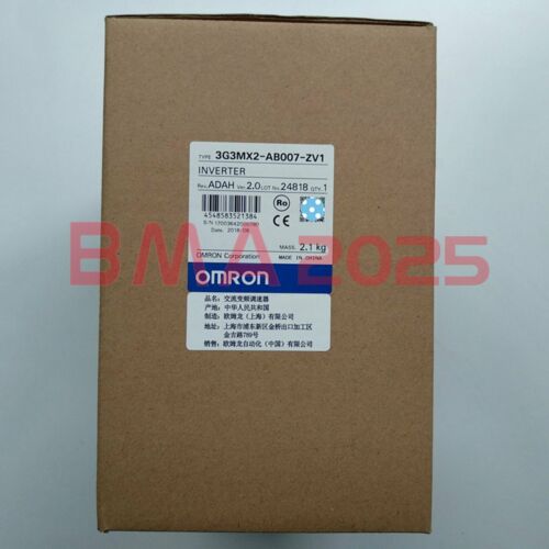 Brand New Omron 3G3MX2-AB007-ZV1 Inverters 0.75kw 1 year warranty DHL free Ship