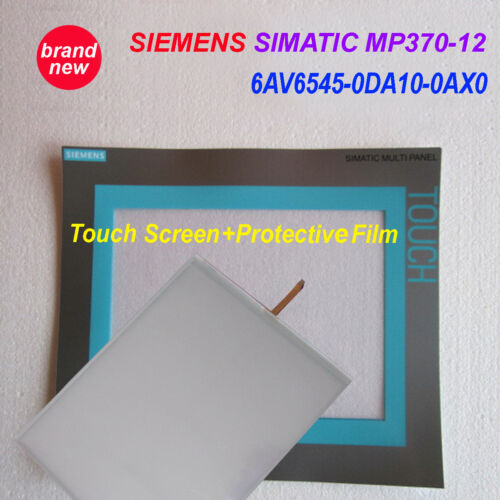 for SIEMENS MP370-12 6AV6 545-0DA10-0AX0 Screen Glass + Film 1 Year Warranty