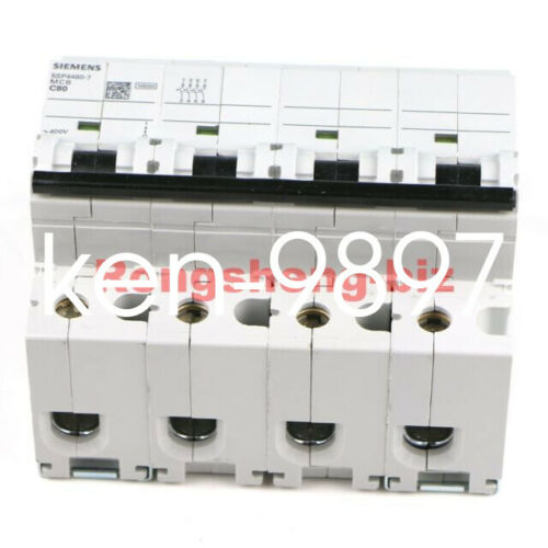 1PC New SIEMENS Heavy Duty Circuit Breaker 5SP4480-7 4P C Type 80A