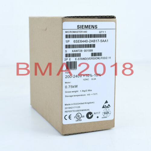 1PC Brand New Siemens 6SE6440-2AB17-5AA1 One year warranty fast delivery