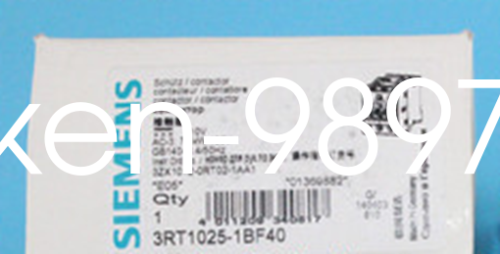 1PC New Siemens AC contactor 3RT1025-1BF40