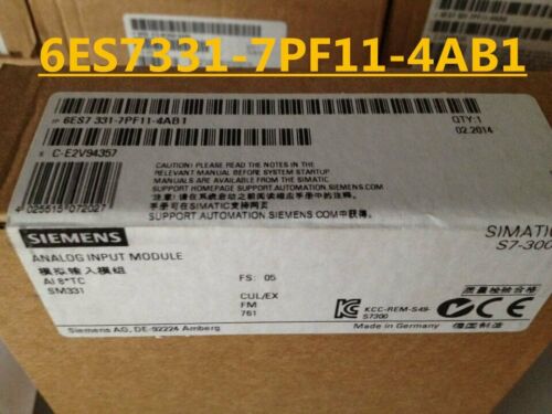 1pcs New Siemens 6ES7 331-7PF11-4AB1 6ES7331-7PF11-4AB1 Extended Module In Box