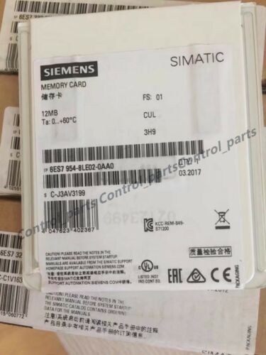 One New Siemens 6ES7 954-8LE02-0AA0 6ES7954-8LE02-0AA0 Memory Card