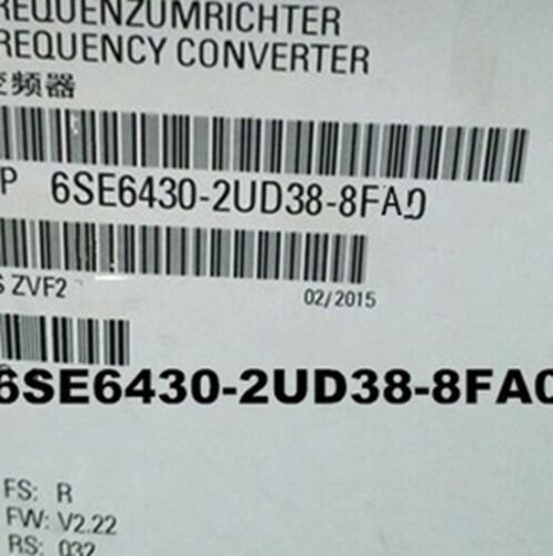One New Siemens 6SE6430-2UD38-8FA0 6SE6 430-2UD38-8FA0 In Box