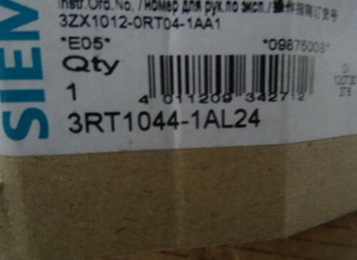 1PC NEW IN BOX Siemens 3RT1044-1AL24