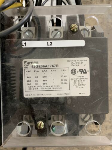 Siemens Elevator Starter AC Semiconductor Motor Starter 80Amps 60/75HP 110/120VA