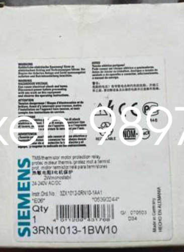 1PC New Siemens 3RN1013-1BW10 3RN10131BW10
