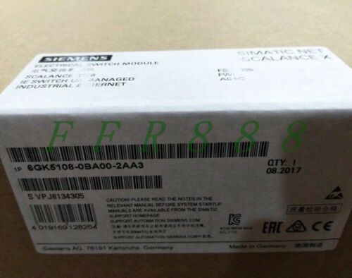 ONE NEW Siemens 6GK5108-0BA00-2AA3 6GK5 108-0BA00-2AA3