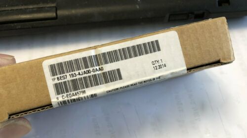 New In Box Siemens 6ES7193-4JA00-0AA0 6ES7 193-4JA00-0AA0 One year warranty