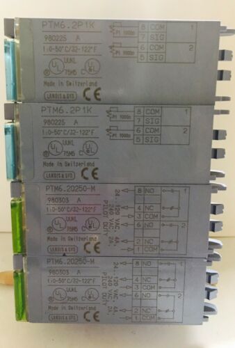 LOT OF 4 Siemens Point Termination Module PTM6-2P1K & PTM6-20250M