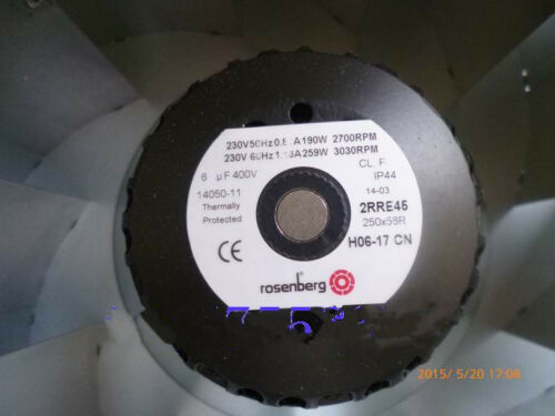 New Siemens converter 70 Series 200 / 132KW / 160KW fan 2RRE45 220v 250x56R