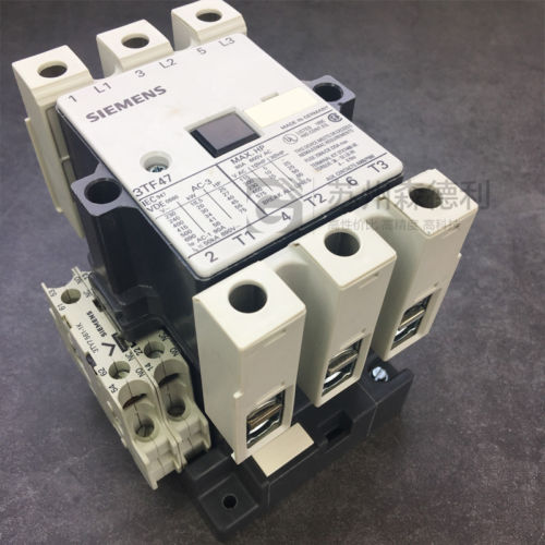 NIB SIEMENS CONTACTOR 3TF4744-0AP0 SIZE 3, 3-POLE AC-3, 30KW, 400/380V