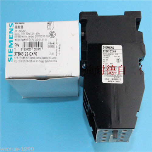 1pcs New Siemens AC contactor 3TB4322-0XF0