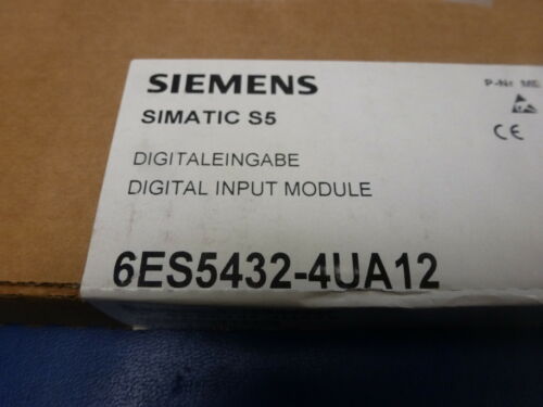 New Sealed Siemens 6ES5 432-4UA1204 6ES54324UA12 Digital Input Module