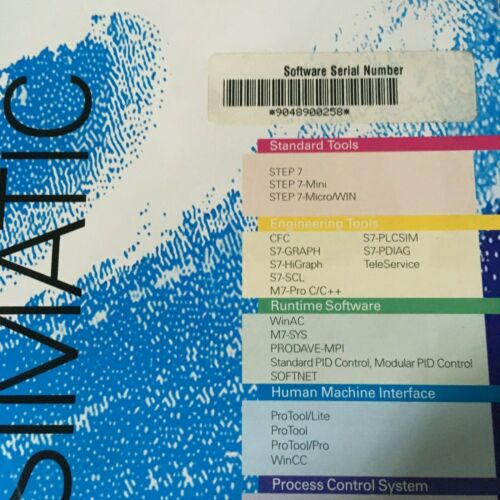 SIEMENS, 6ES7806-0CC00-0YE0, SOFTWARE SIMATIC COMPUTING V3.0 SP1 W/DISK/CD
