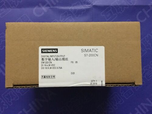 1PCS New Siemens PLC EM223 6ES7223-1BL22-0XA8 0 6ES7