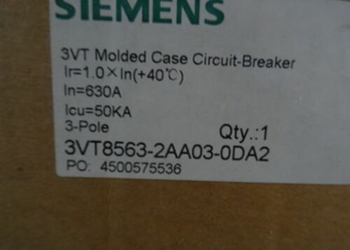 1PC NEW IN BOX Siemens 3VT8563-2AA03-0DA2 #019