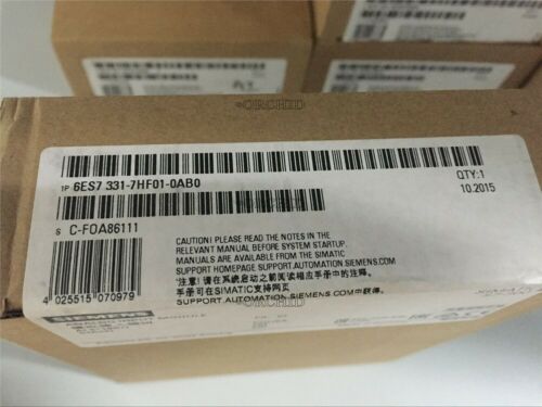 1Pc Siemens Plc 6ES7 331-7HF01-0AB0 ( 6ES73317HF010AB0 ) vp