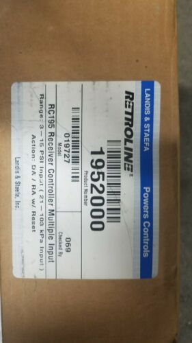 SIEMENS. P/N: 1952000. RC 195 RECEIVER CONTROLLER MULTIPLE INPUT. MODEL