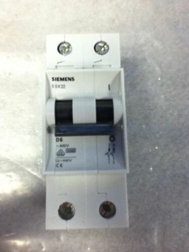 SIEMENS 5SX2-206-8 CIRCUIT BREAKER