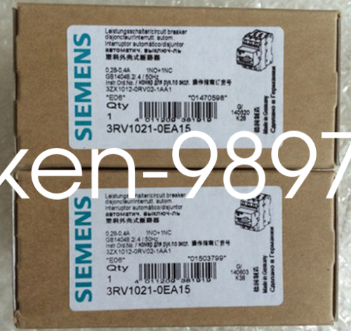 1PC New Siemens 3RV1021-0EA15 0.28-0.4A