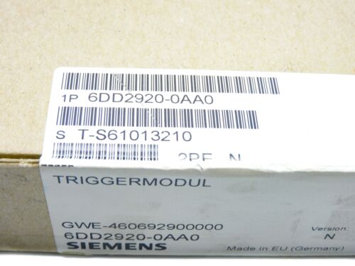 SIEMENS 6DD2920-0AA0 NSFS