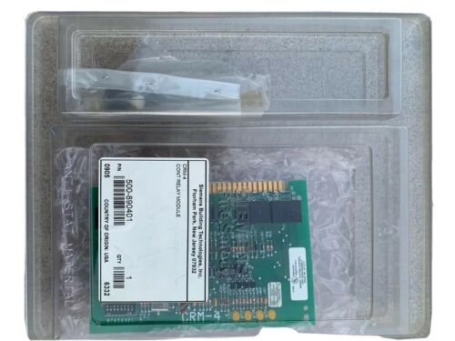 Siemens CRM-4 Fire Alarm Control Relay Module 500-890401 Revision 4