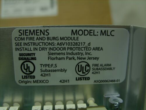 SIEMENS - Fire Alarm MXL Line Card S54431-B4-A1 / Model MLC ~ New In Box