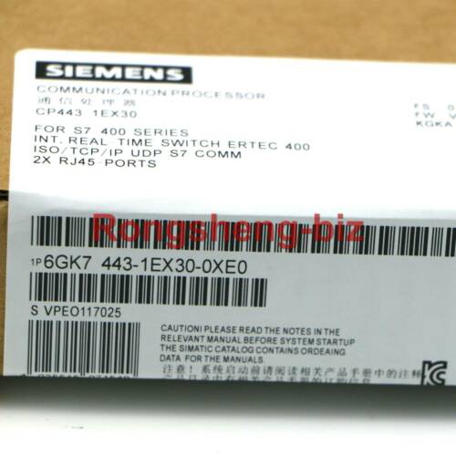 1PC NEW Siemens 6GK7 443-1EX30-0XE0 6GK7443-1EX300XE0 6GK7443-1EX30-0XE0 #RS19