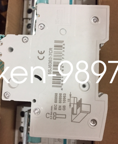 1PC New Siemens 5SJ6363-7CR 3P 63A