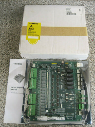 New Siemens SIPASS IPM-010 6FL7820-8CB10 Integrated Input Point Module AFI5100