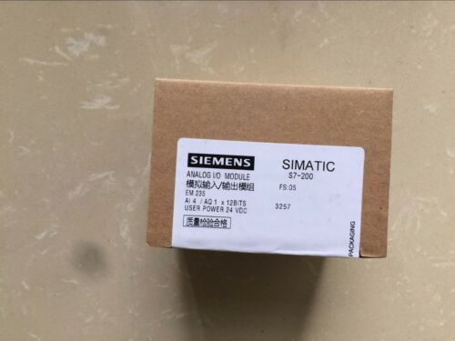 1PCS Siemens S7-200 PLC Module EM235 6ES7235-0KD22-0XA0 In Box -New