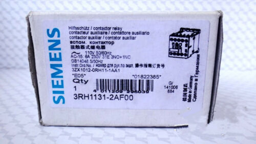 1pcs New Siemens contactor 3RH1131-2AF00