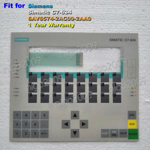 for SIEMENS SIMATIC C7-634 6AV6574-2AC00-2AA0 Membrane Keypad 1 Year Warranty