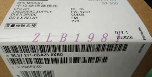 ONE NEW SIEMENS 6ES7211-0BA23-0XB0