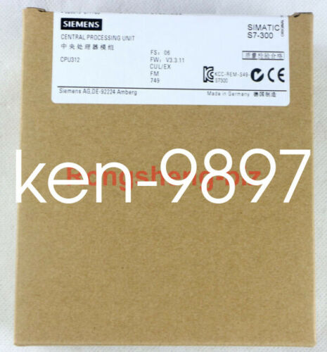 New Siemens PLC 6ES7 312-1AE14-0AB0 6ES7312-1AE14-0AB0