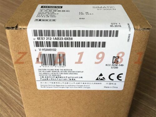 ONE NEW- Siemens 6ES7212 212-1AB23-0XB8