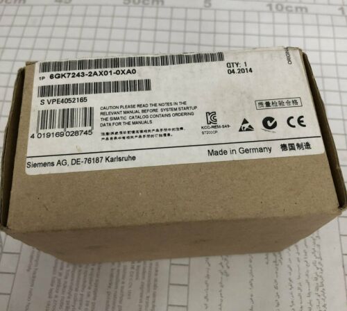 1PCS New Siemens 6GK72432AX010XA0 6GK7243-2AX01-0XA0 one year warranty