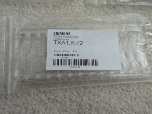 Siemens TXA1.K-72 / TXA1K72 49-72 Address Keys w/ 2 Reset Keys pack