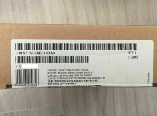 6ES7 158-0AD01-0XA0 6ES7158-0AD01-0XA0 Siemens New