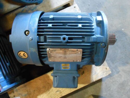 SIEMENS 1LA91844YK62 MOTOR TYPE RGZVESD 5 HP 6.5A 1730 RPM FRAME 184TC