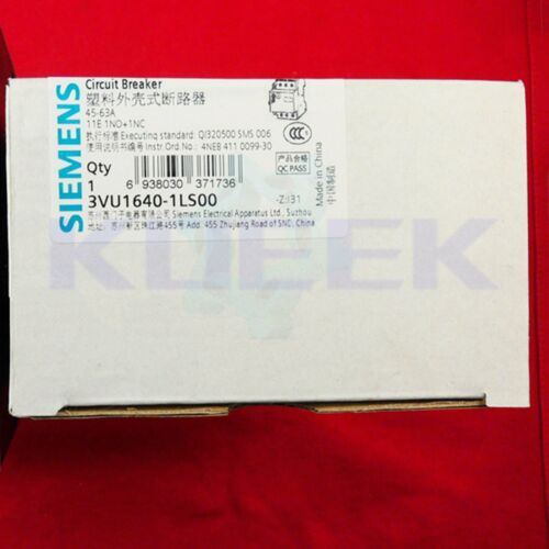 Siemens circuit breaker Siemens 1pc new 3VU1 640-1LS00 fast delivery