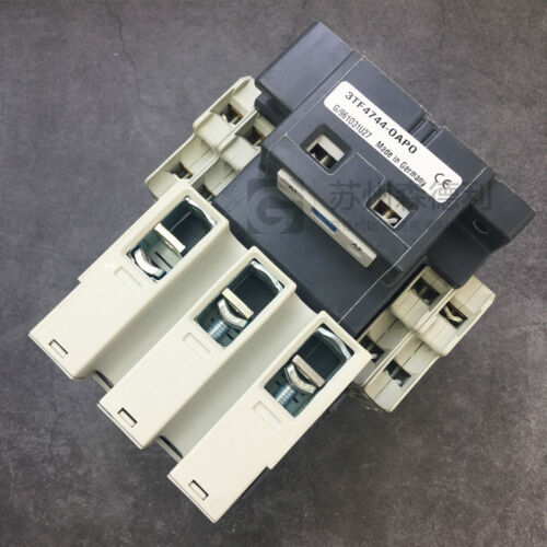 NIB SIEMENS CONTACTOR 3TF4744-0AP0 SIZE 3, 3-POLE AC-3, 30KW, 400/380V