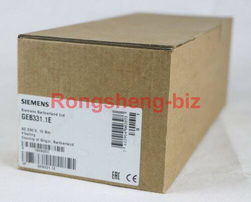 1PC NEW IN BOX SIEMENS damper actuator GEB331.1E