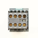 Siemens Contactor 3RT2016-1AB01 24V Coil with Aux Switch Block 3RH2911-1HA22