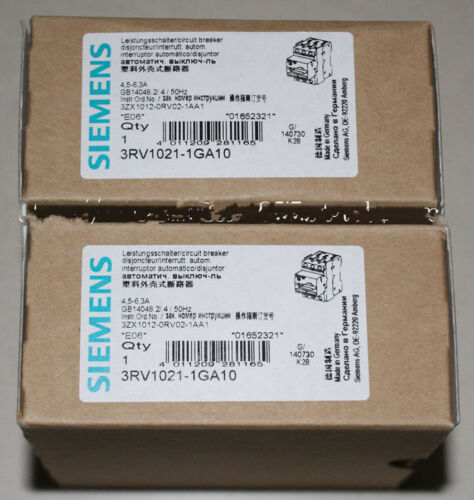 1pcs Siemens breaker 3RV10 21-1GA10