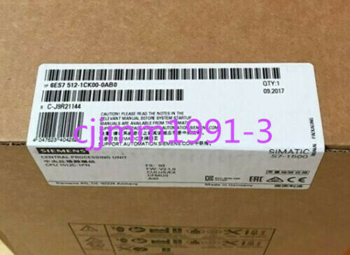 1PC New Siemens 6ES7 512-1CK01-0AB0