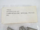 SIEMENS (18) PP309103-01 COMPRESSION SPRINGS, 309103, 9532, NEW, 18 SPRINGS